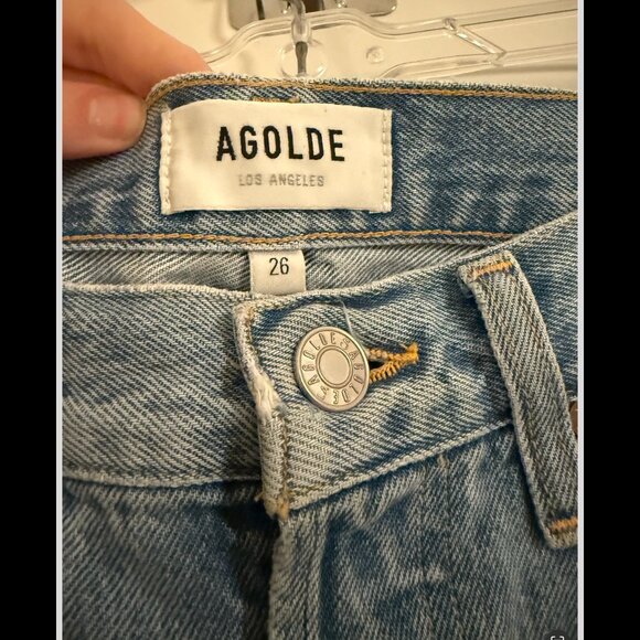 AGOLDE Parker Long Short in Swapmeet | Size 26 - Picture 9 of 10